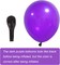 136pcs Mermaid Balloon Garland Kit for Mermaid Party Decoration Supplies, Shell Balloons for Purple Birthday Party Baby Shower Decoration